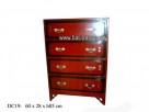 H85cm lacquer chest with 04drawers