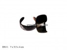 Buffalo horn, plain bracelet (1pc)