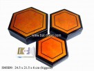 Hexagonal box (3pcs)